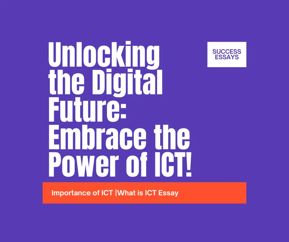 Importance of ICT - What is ICT Essay